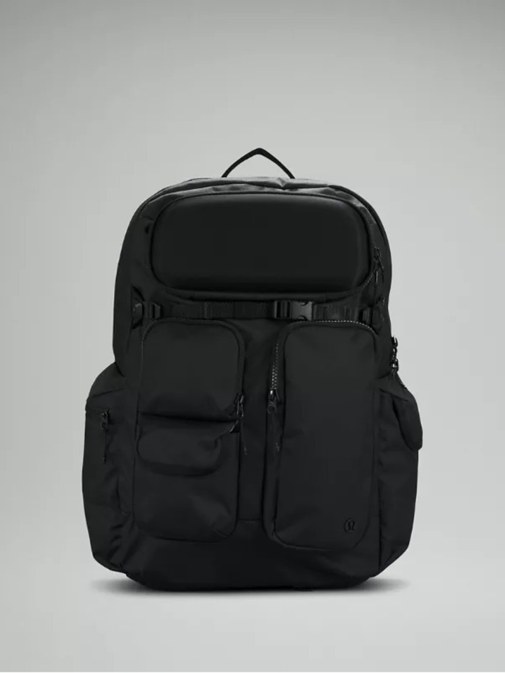 lululemon athletica Black Men's Utility Backpack with Multiple Front Pockets